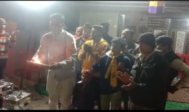 मकर संक्रांति पर्व पर सजा श्री राम दरबार ,भव्य सुंदरकांड संपन्न