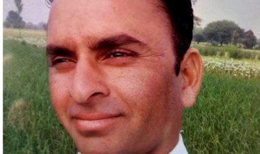 आयशर का टायर फटने से घटना ,युवक की मौत
