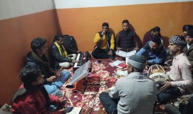 स्व.रवि मालवीय जी की जन्म जयंती पर भव्य संगीतमय  सुन्दरकाण्ड