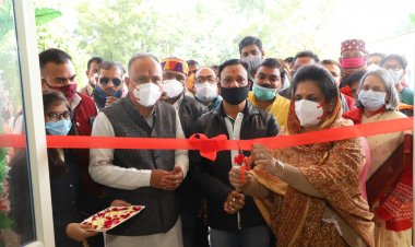 महारानी पुष्पमाला राजे पवार शासकीय कन्या महावियालय में लोकार्पण एवं भूमिपूजन