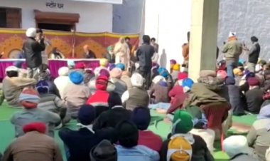 जिला स्तरीय सिख समाज की बैठक मालाखेड़ा गेट गुरुद्वारे पर आयोजित हुई