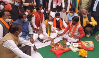मुख्यमंत्री श्री शिवराज सिंह चौहान ने चिड़ावद में सीएम राइज स्कूल का किया भूमि पूजन