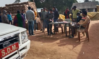 धान की सुरक्षा व स्टेग में गड़बड़ी करने पर केंद्र प्रभारी को खरीदी से हटाया