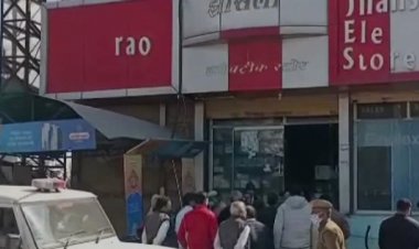 अज्ञात चोर लाखों रुपये का माल पार कर फरार हो गए