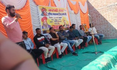 करणी सेना ने मनाया तृतीय स्थापना दिवस, समाज हित व राष्ट्रहित में कार्य करने की प्रतिज्ञा ली