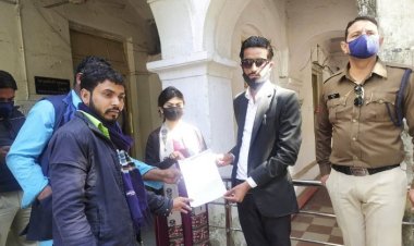 भीम आर्मी ने विगत दिनों हुए राष्ट्रध्वज के अपमान के विरोध में सौपा ज्ञापन, कार्यवाही की मांग