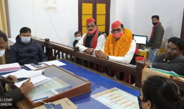 विधानसभा सामान्य निर्वाचन-2022 हेतु आज भी एक प्रत्याशी द्वारा दाखिल किया गया नामांकन।