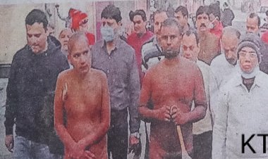 मुनि श्री आराध्य सागर और सध्य सागर का मंगल प्रवेश समाज ने किया