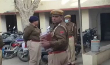 पुलिस अधीक्षक तेजस्वी गौतम ने रामगढ़ कस्बे में स्थित डीएसपी कार्यालय थाने का निरीक्षण किया