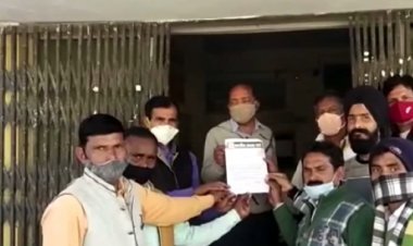 भारतीय जनता पार्टी ब्लॉक रामगढ़ के उपखंड अधिकारी को राज्यपाल के नाम ज्ञापन सौंपा