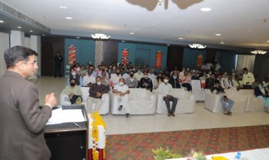 कलेक्टर श्री शुक्ला की अध्यक्षता में रबी उपार्जन वर्ष 2022-23 अंतर्गत उपार्जन संबंधित विभागों की कार्यशाला आयोजित।