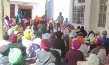 सर्व समाज न्याय संघर्ष समिति की मालाखेड़ा गेट गुरुद्वारे में बैठक आयोजित की