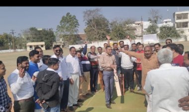 श्री बीसा नागदा जैन प्रीमियम लीग क्रिकेट प्रतियोगिता हुआ शुभारंभ