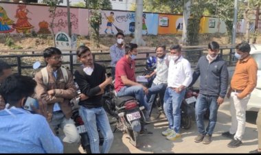 कोविड हेल्थ सहायको 6 माह का बकाया भुगतान की मांग को लेकर जिला कलेक्टर को सौपा ज्ञापन