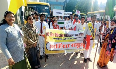 प्राचार्य डॉं. अनिता सोनी के निर्देशन में सामुदायिक सर्वे तथा नुक्कड़ नाटक का आयोजन किया