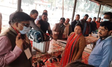 विधानसभा सामान्य निर्वाचन-2022 में लगे मतदान कार्मिकों का प्रशिक्षण हुआ सम्पन्न l