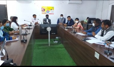 कलेक्टर श्री शुक्ला की अध्यक्षता में पल्स पोलियो अभियान के संबंध में जिला टास्क फोर्स की बैठक सम्पन्न।