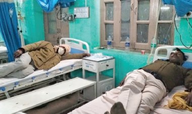 अज्ञात बदमाशों ने हथियारों से हमला कर दिया जिससे दोनों होमगार्ड घायल हो गए