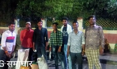 सामाजिक सेवा समिति के तत्वधान में गरीबों को कराया मुफ्त में भोजन