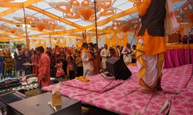 महा शिवरात्रि उत्सव समिति ग्राम पिपलोदा द्वारकाधिश में सात दिवशीय श्री मद्भगवाद कथा का आयोजन।