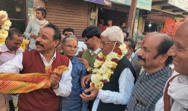विधायक जोहरी लाल मीणा का राजगढ़ वासियों ने भव्य स्वागत किया