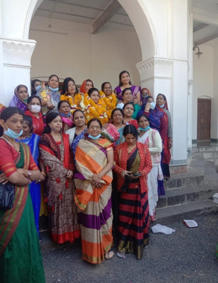 भाजपा महिला मोर्चा मंडलों में अध्यक्षों की नियुक्तियॉ