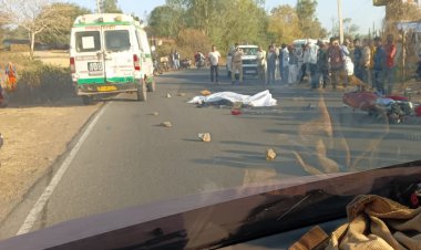 सड़क हादसे में दो युवकों की हुई मौत, कोतवाली थाना क्षेत्र का मामला