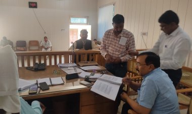 उ0प्र0 विधान परिषद के स्थानीय प्राधिकारी निर्वाचन-2022 हेतु चार नामांकन पत्र किया गया क्रय।
