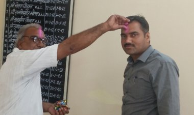 सैपऊ उपखण्ड में किया गया होली मिलन समारोह का आयोजन
