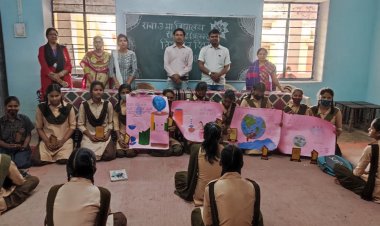 राजकीय बालिका उच्च माध्यमिक विद्यालय में विश्व जल दिवस मनाया