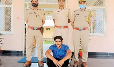 थानाधिकारी विनोद सामरिया के नेतृत्व में एटीएम लूट के सरगना बदमाश को गिरफ्तार किया