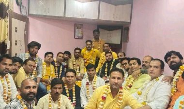 शिवपुरी भाजपा जिलाध्यक्ष राजू बाथम ने की शिवपुरी नगर मंडल और पुरानी शिवपुरी नगर मंडल की कार्यकारिणी घोषित।