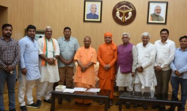 प्रतिनिधिमंडल ने नवनिर्वाचित मुख्यमंत्री योगी आदित्यनाथ से भेंट वार्ता की