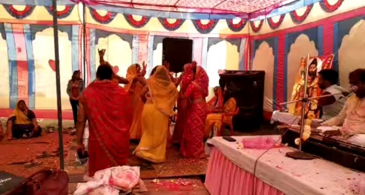 ब्राह्मण धर्मशाला में फागोत्सव एवं होली मिलन समारोह हर्षोल्लास के साथ मनाया