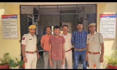 शराब पीने के लिए 50 रूपए नहीं देने पर हत्या करने वाला अभियुक्त दोवडा पुलिस किया गिरफ्तार