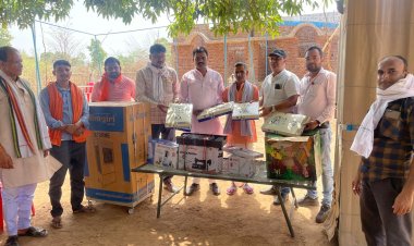 ब्राम्हण समाज द्वारा गरीब कन्या के विवाह में किया गया आर्थिक सहयोग