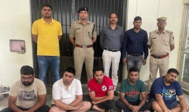 आईपीएल में सटटा लगाने वाले पांच आरोपियों को गिरफ्तार किया