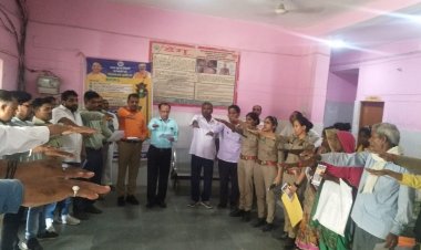 सड़क सुरक्षा कार्यक्रम के अन्तर्गत सड़क सुरक्षा विषयक कार्यक्रम का हुआ आयोजन।