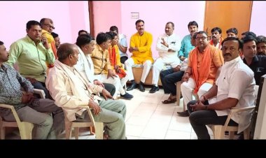 भाजपा किसान मोर्चा की जिला बैठक संपन्न