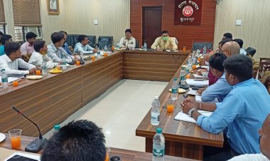 मुख्य विकास अधिकारी की अध्यक्षता में जल जीवन मिशन योजनान्तर्गत कराये जा रहे कार्यों की समीक्षा बैठक हुई आयोजित।