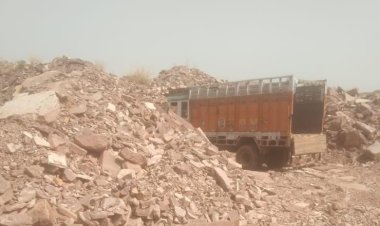 शिवपुरी सबडिवीजन मेें धुआंधार पैमाने पर अवैध पत्थर उत्खनन जारी: रिंकू पंडित KTG समाचार शिवपुरी