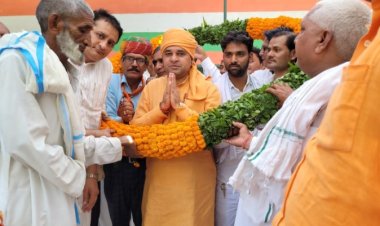 संसदीय लोकसभा क्षेत्र के तिजारा विधानसभा के ग्रामीण क्षेत्र का दौरा किया