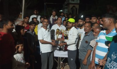 बी.आर.पी.कॉलेज कैंथरी ने 27 रनों से दौनारी टीम को हराया