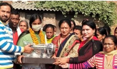 महिलाओं को आत्मनिर्भर और स्वावलंबी बनाने के उद्देश्य से निशुल्क सिलाई मशीन प्रशिक्षण शिविर लगाएगी ...... पूर्व पालिकाध्यक्ष मीना शर्मा