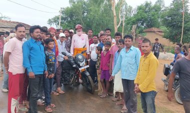 जीत की खुशी मे उड़े ग़ुलाल ओर अबीर क्षेत्र मे खुशी की लहर