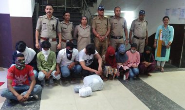 अनैतिक व्यापार निवारण अधिनियम के अंतर्गत 10 युवा और युवतियों के विरुद्ध उधम सिंह नगर पुलिस की बड़ी कार्यवाही