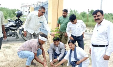 सचिव, जिला विधिक सेवा प्राधिकरण सुलतानपुर द्वारा नवनिर्मित ए0डी0आर0 सेन्टर के प्रांगण में किया गया वृक्षारोपण।