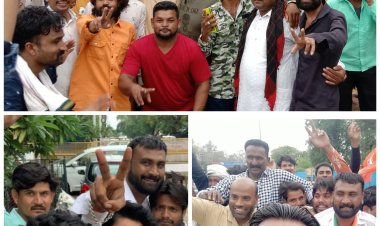 वार्ड वासियो ने विजय पार्षद का किया जम के स्वागत