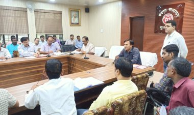 त्रिस्तरीय पंचायत उप निर्वाचन-2022 में लगे मतदान एवं मतगणना कार्मिकों का प्रशिक्षण विकास भवन के प्रेरणा सभागार हुआ सम्पन्न।