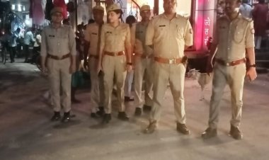 थाना बरहन के पुलिस स्टाफ का बरहन मार्केट के लिए प्रतिदिन पैदल यात्रा करने से मार्केट के लोगो में बहुत खुशी है